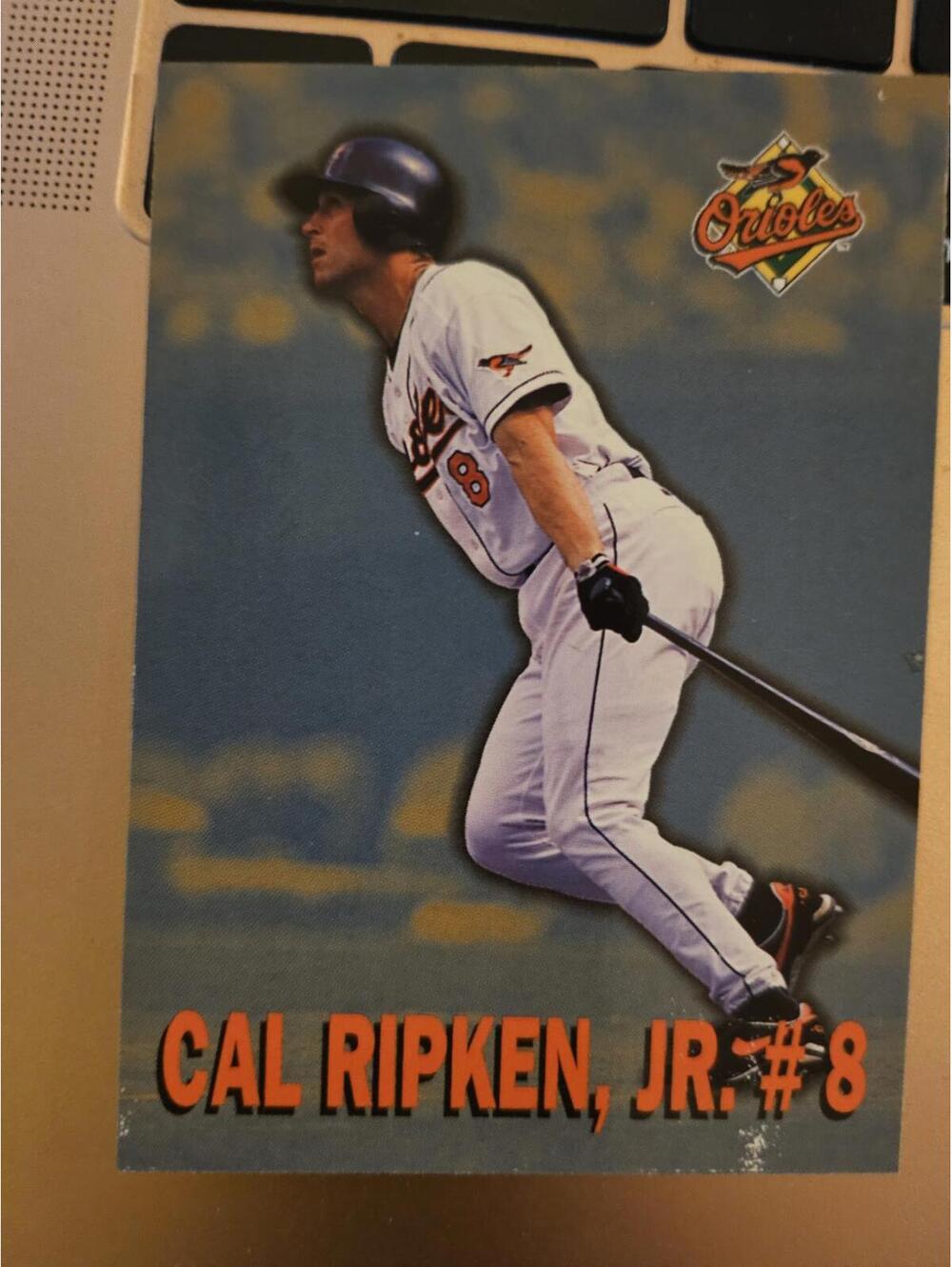 1997 Burger King Cal Ripken Jr. Card #4 of 8 - 2131 - just hit